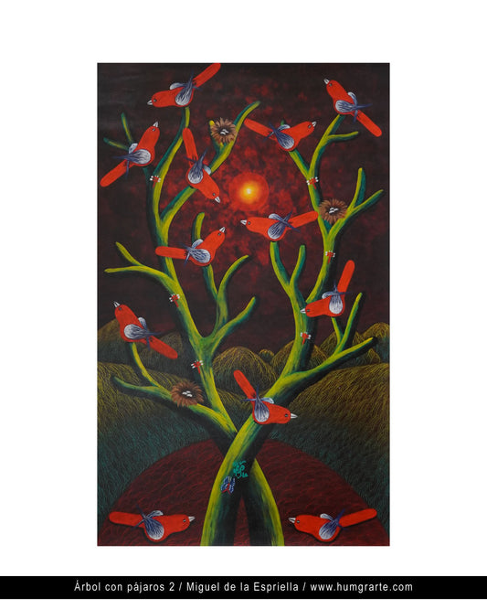Árbol con pájaros 2 / Miguel de la Espriella (Noble)