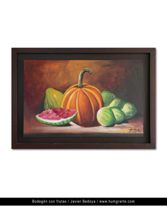 Bodegón con frutas / Javier Bedoya