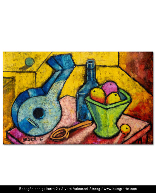 Bodegón con guitarra 2 / Álvaro Valcarcel Strong