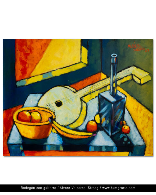 Bodegon con Guitarra / Álvaro Valcarcel Strong