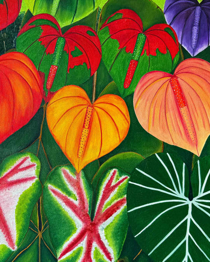 Flores en el Bosque / Leonte-Gutiérrez