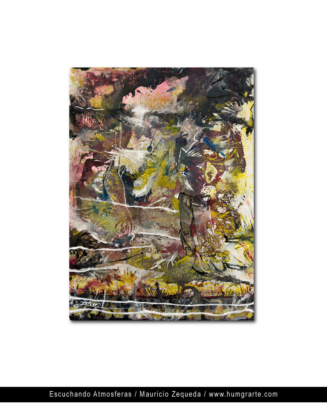 Escuchando Atmosferas / Mauricio Zequeda