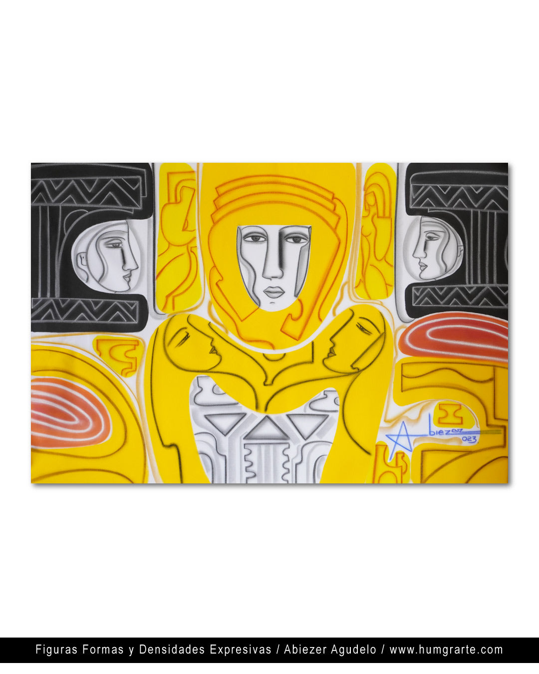 Figuras formas y densidades expresivas / Abiezer Agudelo