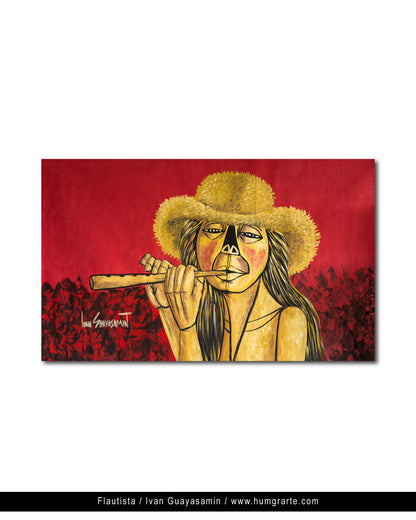 Flautista / Ivan Guayasamin