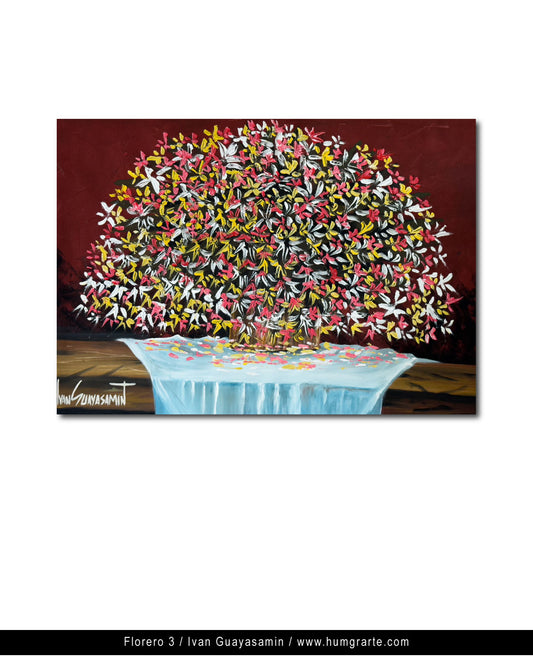 Ivan Guayasamin / Florero 3