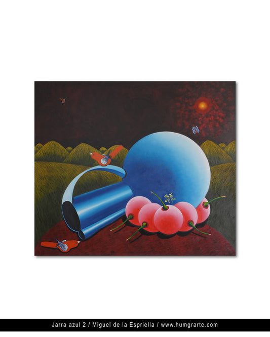 Jarra azul 2 / Miguel de la Espriella (Noble)