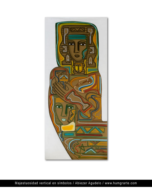 Majestuosidad vertical en símbolos / Abiezer Agudelo