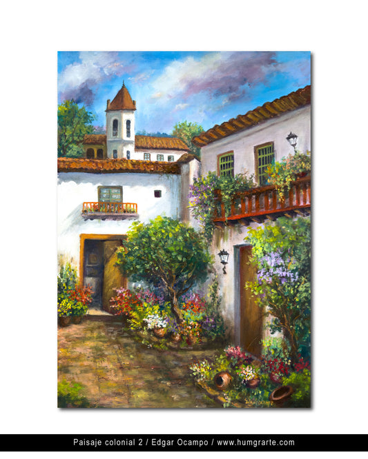 Paisaje Colonial 2 /  Edgar Ocampo