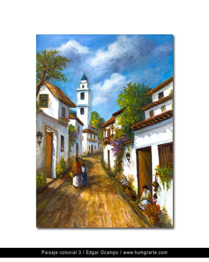 Paisaje Colonial 3 /  Edgar Ocampo