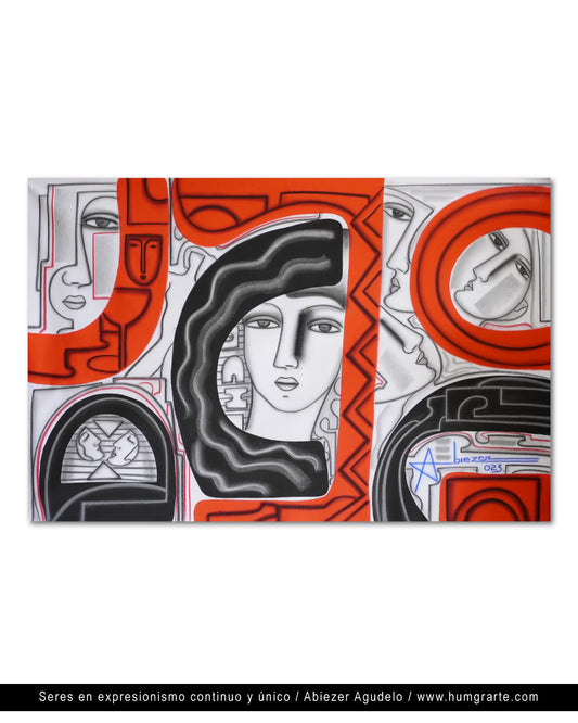 Seres-en-expresionismo-continuo-y-único 1 / Abiezer Agudelo