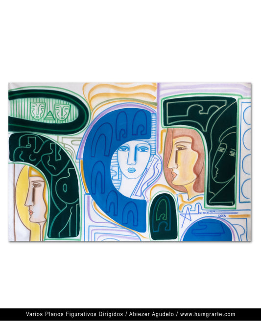 Varios Planos Figurativos Dirigidos / Abiezer Agudelo